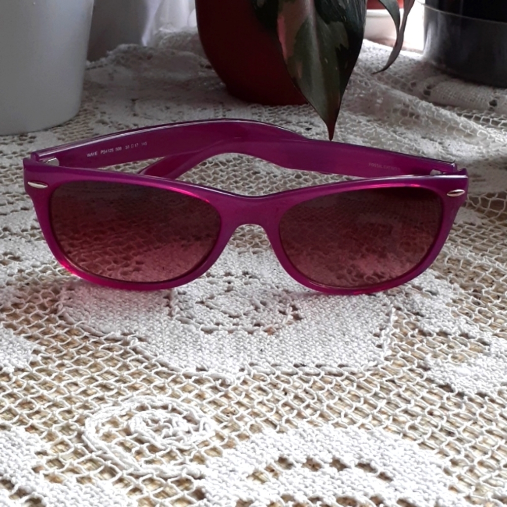 Fossil wayfarer Wave sunglasses